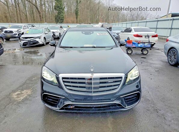 WDDUG8JB4KA447140 2019 MERCEDES-BENZ S Black Widok z przodu