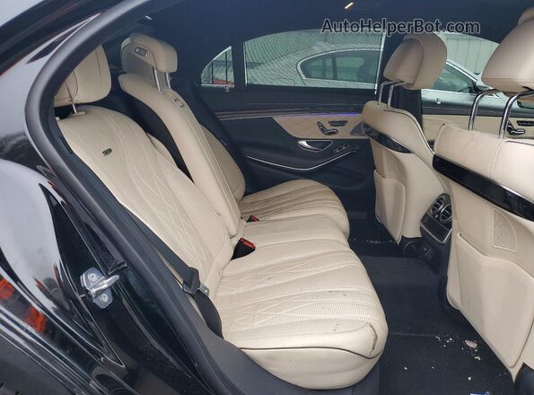 WDDUG8JB4KA447140 2019 MERCEDES-BENZ S Black Widok tylnych siedzeń