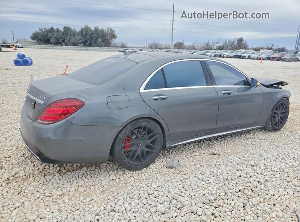 WDDUG8JB5JA409074 2018 MERCEDES-BENZ S Gray უკანა მარჯვენა