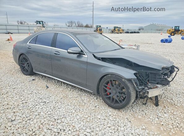 WDDUG8JB5JA409074 2018 MERCEDES-BENZ S Gray წინა მარჯვენა