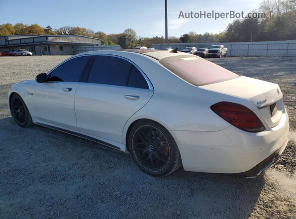 WDDUG8JB5KA480650 2019 MERCEDES-BENZ S White Задня ліва чверть