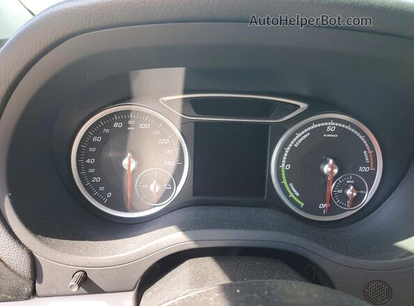 WDDVP9AB3HJ013083 2017 MERCEDES-BENZ B-CLASS Silver Vista del cuadro de instrumentos