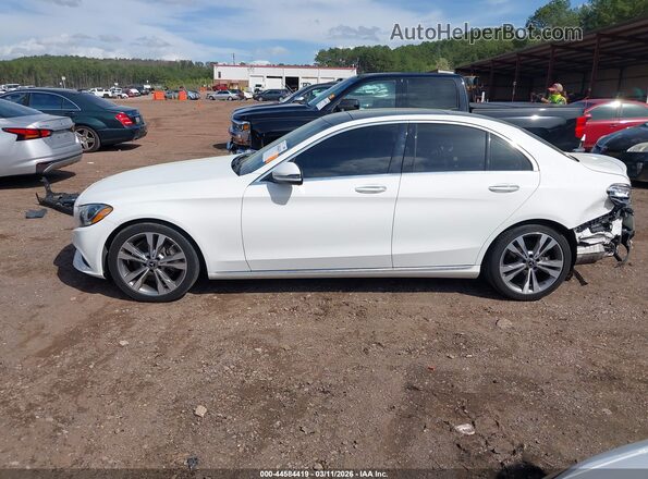 WDDWF4JB1JR385331 2018 MERCEDES-BENZ C-CLASS Белый Панорамный вид салона 360°