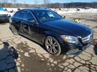 2018 Mercedes-benz C 300 Черный vin: WDDWF4JB3JR376923