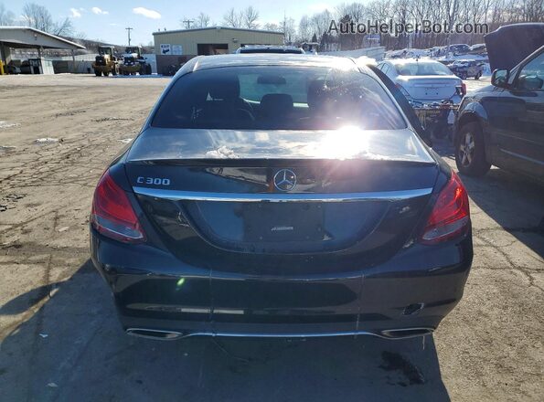 WDDWF4JB3JR376923 2018 MERCEDES-BENZ C Черный Вид сзади