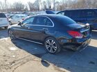 2018 Mercedes-benz C 300 Черный vin: WDDWF4JB3JR376923
