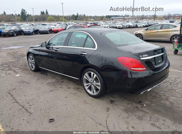 WDDWF4JB9JR420522 2018 MERCEDES-BENZ C-CLASS Black Задня ліва чверть