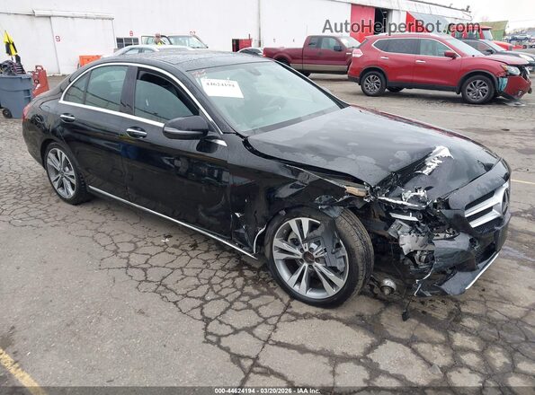 WDDWF4JB9JR420522 2018 MERCEDES-BENZ C-CLASS Black Передня права чверть