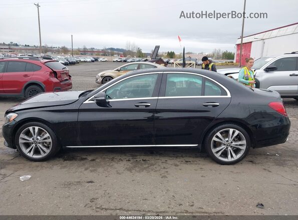 WDDWF4JB9JR420522 2018 MERCEDES-BENZ C-CLASS Black Панорамний вид салону 360°