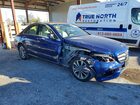 2017 Mercedes-benz C 300 4matic Blue vin: WDDWF4KB4HR259036