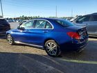 2017 Mercedes-benz C 300 4matic Blue vin: WDDWF4KB4HR259036
