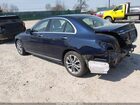 2016 Mercedes-benz C 300 4matic Blue vin: WDDWF4KB8GR126732