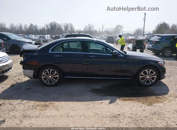 WDDWF4KB8GR126732 2016 MERCEDES-BENZ C-CLASS Blue Widok wnętrza 360 stopni