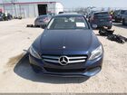 2016 Mercedes-benz C 300 4matic Blue vin: WDDWF4KB8GR126732