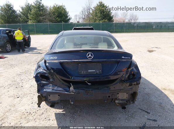 WDDWF4KB8GR126732 2016 MERCEDES-BENZ C-CLASS Blue 