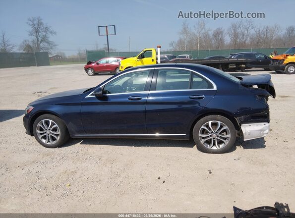 WDDWF4KB8GR126732 2016 MERCEDES-BENZ C-CLASS Blue 