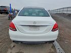 2018 Mercedes-benz C 300 4matic Белый vin: WDDWF4KB8JR409994