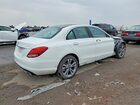 2018 Mercedes-benz C 300 4matic Белый vin: WDDWF4KB8JR409994