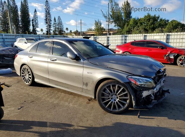WDDWF6EB6LR559015 2020 MERCEDES-BENZ C Silver Przód prawy