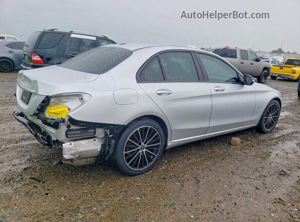 WDDWF8DB4LR549774 2020 MERCEDES-BENZ C Silver Tył prawy