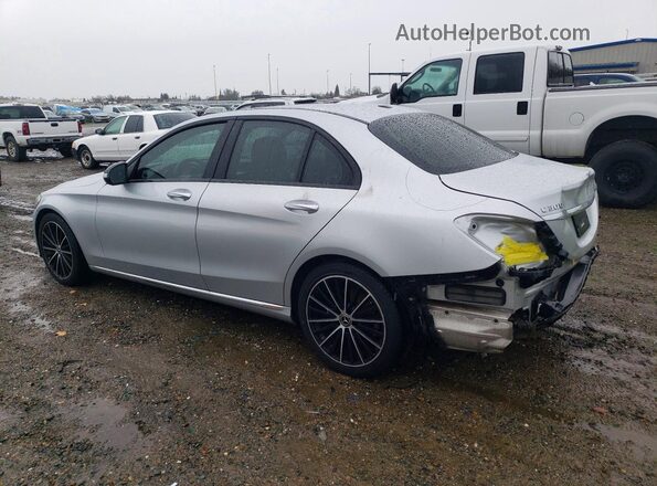 WDDWF8DB4LR549774 2020 MERCEDES-BENZ C Silver Tył lewy