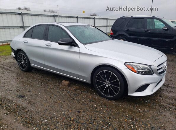 WDDWF8DB4LR549774 2020 MERCEDES-BENZ C Silver Przód prawy