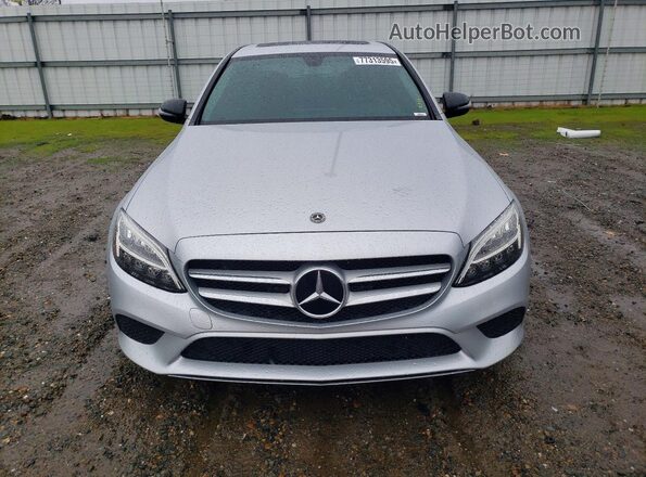 WDDWF8DB4LR549774 2020 MERCEDES-BENZ C Silver Widok z przodu
