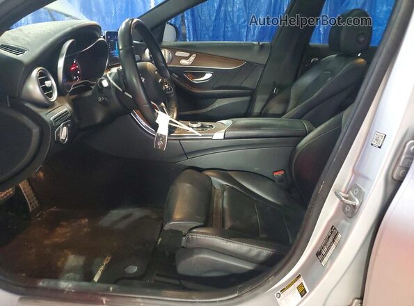 WDDWF8EB2KR483089 2019 MERCEDES-BENZ C Серебряный Вид салона спереди
