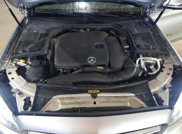 WDDWF8EB2KR483089 2019 MERCEDES-BENZ C Серебряный Вид задней части салона
