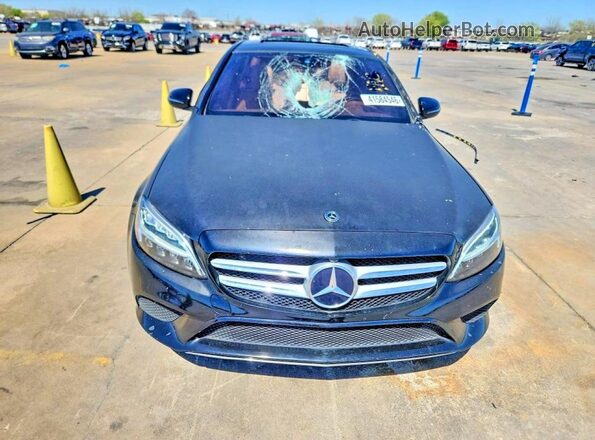 WDDWF8EB7KR515308 2019 MERCEDES-BENZ C Черный Вид спереди