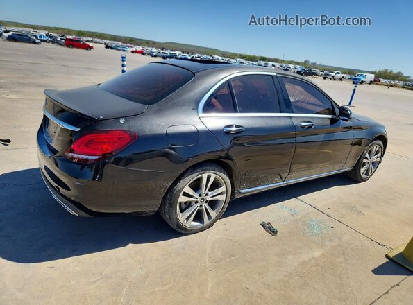 WDDWF8EB7KR515308 2019 MERCEDES-BENZ C Черный Задняя правая четверть