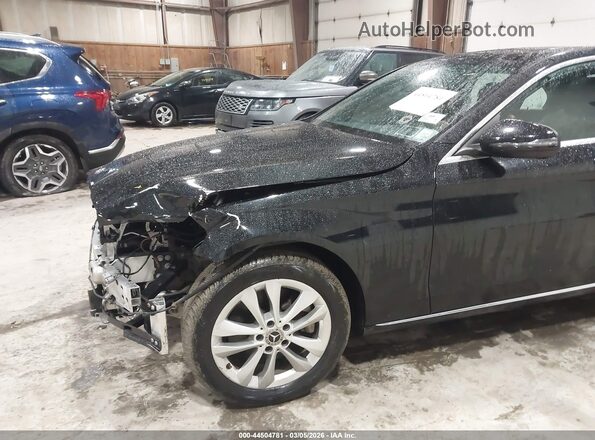 WDDWF8EB9KR515181 2019 MERCEDES-BENZ C-CLASS Черный Вид спереди