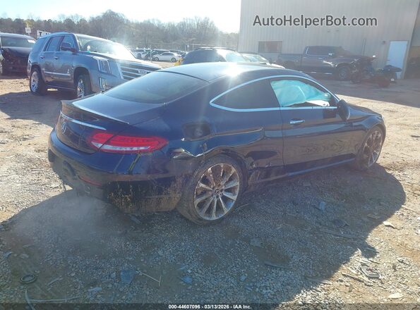 WDDWJ4JBXJF703625 2018 MERCEDES-BENZ C-CLASS Черный Задняя правая четверть