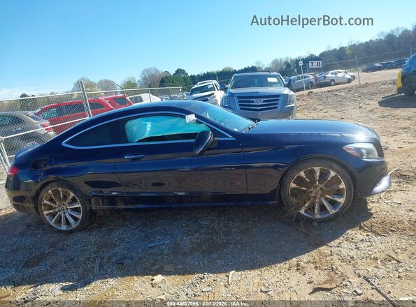 WDDWJ4JBXJF703625 2018 MERCEDES-BENZ C-CLASS Черный Вид задней части салона
