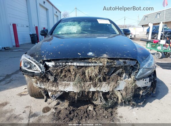 WDDWJ4KB6HF412869 2017 MERCEDES-BENZ C-CLASS Black Вид щитка приладів
