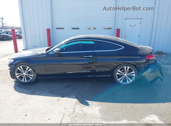 WDDWJ4KB6HF412869 2017 MERCEDES-BENZ C-CLASS Black Панорамний вид салону 360°