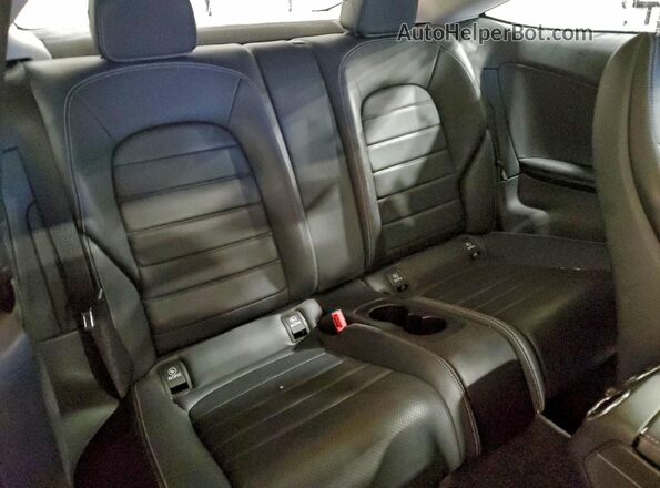 WDDWJ4KB7HF326079 2017 MERCEDES-BENZ C Красный Вид задних сидений