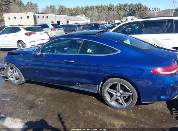 WDDWJ4KB7HF449624 2017 MERCEDES-BENZ C-CLASS Синий 