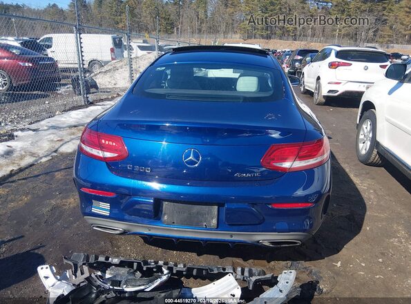 WDDWJ4KB7HF449624 2017 MERCEDES-BENZ C-CLASS Синий 