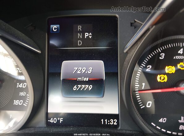 WDDWJ4KB7HF449624 2017 MERCEDES-BENZ C-CLASS Синий 