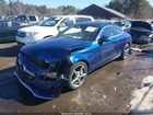 2017 Mercedes-benz C 300 4matic Синий vin: WDDWJ4KB7HF449624
