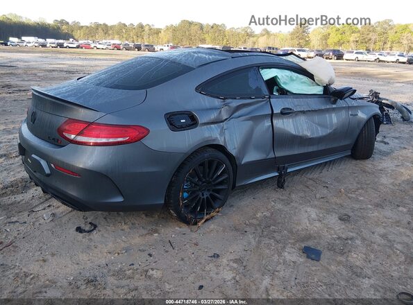 WDDWJ6EB0JF689191 2018 MERCEDES-BENZ AMG C 43 Gray უკანა მარჯვენა
