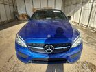 2018 Mercedes-benz C 43 4matic Amg Синий vin: WDDWJ6EB7JF645642
