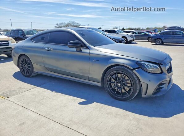 WDDWJ6EB9KF798959 2019 MERCEDES-BENZ C Серый Передняя правая четверть
