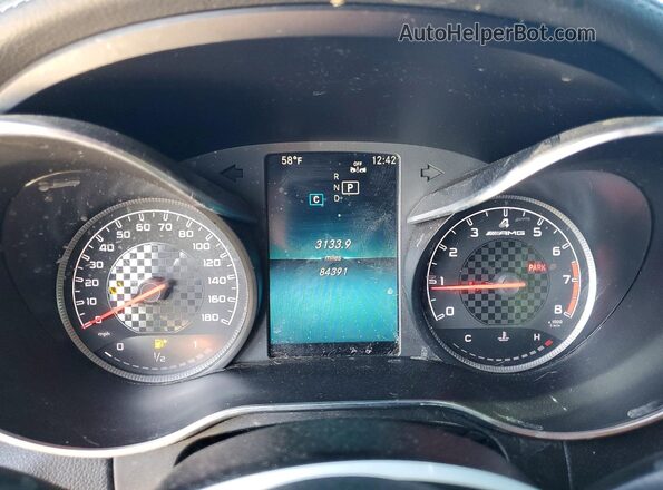 WDDWJ6EB9KF798959 2019 MERCEDES-BENZ C Серый Вид щитка приборов