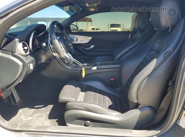 WDDWJ6EB9KF798959 2019 MERCEDES-BENZ C Серый Вид салона спереди