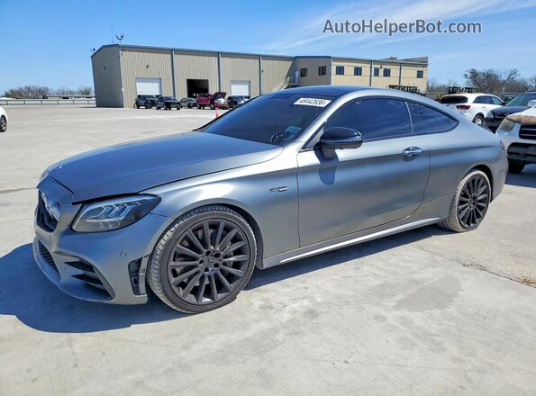 WDDWJ6EB9KF798959 2019 MERCEDES-BENZ C Серый Передняя левая четверть