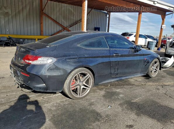 WDDWJ8HB7JF660729 2018 MERCEDES-BENZ C Черный Задняя правая четверть