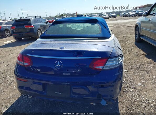 WDDWK4JB6JF734075 2018 MERCEDES-BENZ C-CLASS Blue 
