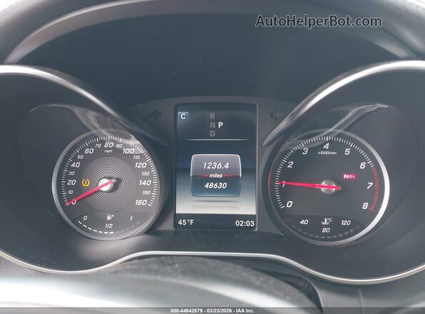 WDDWK4KB9HF430313 2017 MERCEDES-BENZ C-CLASS Белый Вид задних сидений